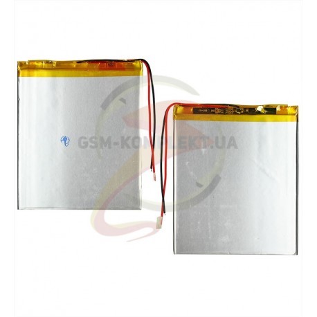 Аккумулятор для китайского планшета, универсальный (98*76*3,4 мм), (Li-ion 3.7V 2500mAh)