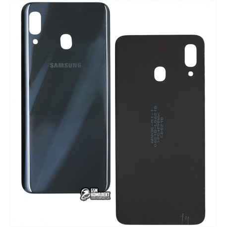 Задняя панель корпуса Samsung A205F/DS Galaxy A20, синяя