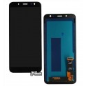 Дисплей Samsung J600 Galaxy J6; Samsung, чорний, з сенсорним екраном (дисплейний модуль), з регулюванням яскравості, (TFT), China quality