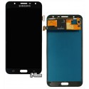 Дисплей Samsung J701 Galaxy J7 Neo, чорний, з сенсорним екраном (дисплейний модуль), з регулюванням яскравості, (TFT), China quality