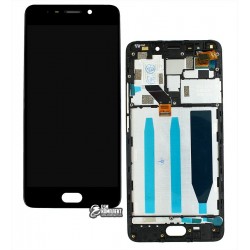 Дисплей для Meizu M6 Note, черный, с сенсорным экраном, с рамкой, Original (PRC)