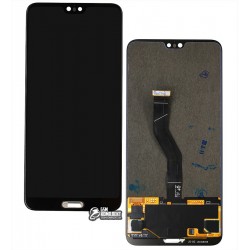Дисплей для Huawei P20 Pro, черный, с сенсорным экраном, Original (PRC)