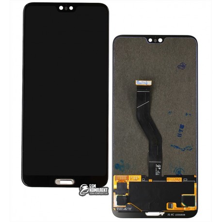 Дисплей для Huawei P20 Pro, черный, с сенсорным экраном, Original (PRC)