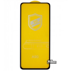 Закаленное защитное стекло для Samsung A805 Galaxy A80 (2019), 3D, 4D ARC, черное
