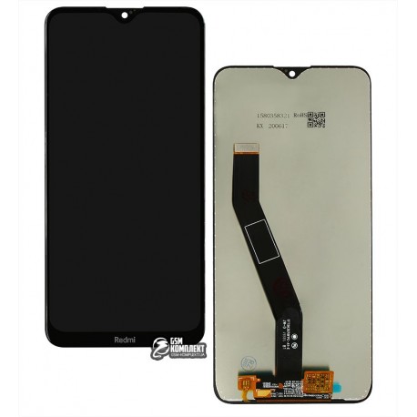 Дисплей Xiaomi Redmi 8, Redmi 8A, черный, с сенсорным экраном (дисплейный модуль), High Copy