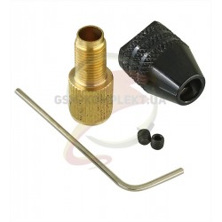 Патрон кулачковый на вал 3,17мм ( 0.3 мм - 3.5 мм ) Патрон кулачковый на вал 3,17мм ( 0.3 мм - 3.5 мм )