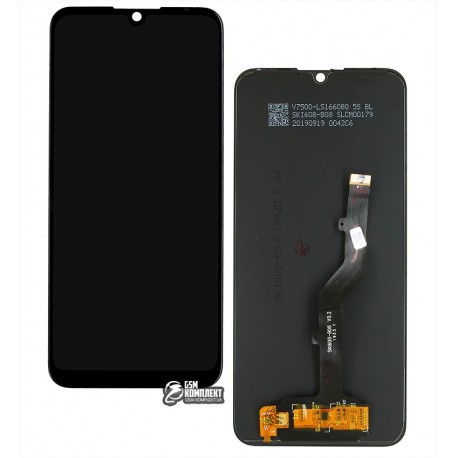 Дисплей для ZTE Blade A7 (2019), A7 (2020), черный, с сенсорным экраном (дисплейный модуль)