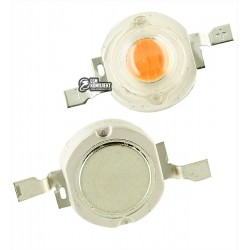 Светодиод 3W, полный спектр 380-840nm, для растений Светодиод 3W, полный спектр 380-840nm, для растений