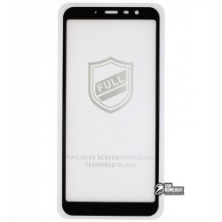 Закаленное защитное стекло для Meizu M6T, 0.26 mm 9H, 2,5D, Tiger Glass, Full Glue, черное