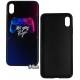 Чехол для Apple iPhone Xs, HQ Glass Pictures case 360, стекло-силикон, are you player