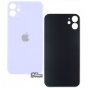 Задняя панель корпуса iPhone 11, фиолетовый, без снятия рамки камеры, big hole