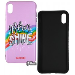 Чехол для Apple iPhone Xs Max, ArtStudio Case Grl Power, силиконовый, shine Чехол для Apple iPhone Xs Max, ArtStudio Case Grl Power, силиконовый, shine