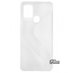 Чохол для Samsung A217 Galaxy A21s (2020), Totu Clear Wave, білий Чохол для Samsung A217 Galaxy A21s (2020), Totu Clear Wave, білий