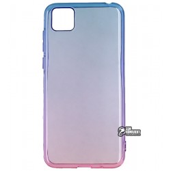 Чехол для Huawei Y5p/Honor 9S, Gradient Desig, силикон, blue/pink