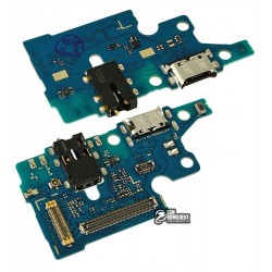 Шлейф Samsung A715F/DS Galaxy A71, коннектора наушников, коннектора зарядки, с микрофоном, плата зарядки Шлейф Samsung A715F/DS Galaxy A71, коннектора наушников, коннектора зарядки, с микрофоном, плата зарядки