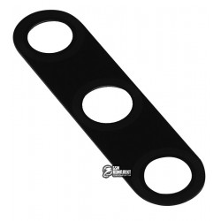 Стекло камеры Huawei P40 Lite E, размер 31,8x8,1 мм, черное