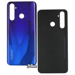 Задняя панель корпуса Realme 5, Realme 5 Pro, фиолетовая, Purple Crystal