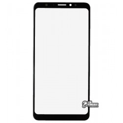 Стекло дисплея Meizu M8, черное