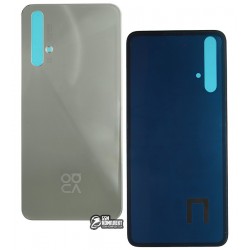 Задняя панель корпуса Huawei Nova 5T, серебристая Задняя панель корпуса Huawei Nova 5T, серебристая