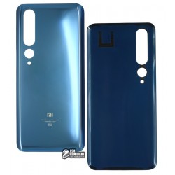 Задняя панель корпуса для Xiaomi Mi 10, Mi 10 Pro, синяя