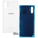 Задня панель корпусу для Samsung N975F Galaxy Note 10 Plus, білий колір