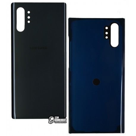 Задня панель корпусу для Samsung N975F Galaxy Note 10 Plus, чорний колір