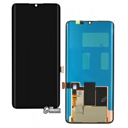 Дисплей Xiaomi Mi Note 10, Mi Note 10 Pro, чорний, з сенсорним екраном, оригінал (PRC)