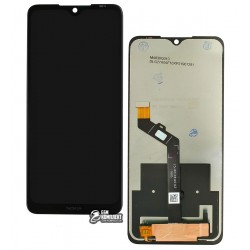 Дисплей для Nokia 7.2, чорний, з сенсорним екраном (дисплейний модуль), оригінал (PRC) Дисплей для Nokia 7.2, чорний, з сенсорним екраном (дисплейний модуль), оригінал (PRC)