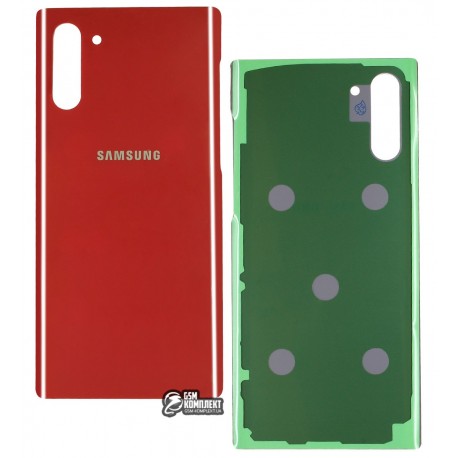 Задняя панель корпуса для Samsung N970F Galaxy Note 10, красная