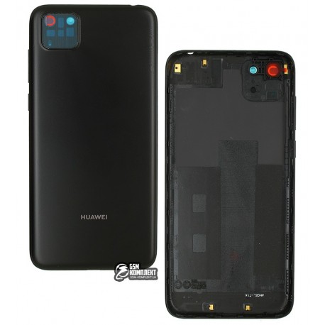 Задня панель корпусу для Huawei Y5P, Honor 9S, чорний колір