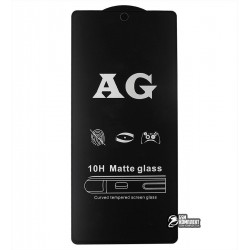 Закаленное защитное стекло для Samsung N770 Galaxy Note 10 Lite, 2.5D, Full Glue, матовое, черное