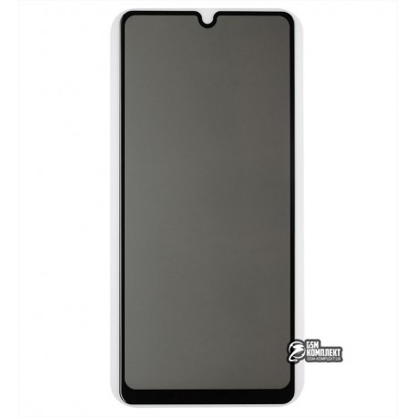 Закаленное защитное стекло для Samsung A315 Galaxy A31 (2020), 2.5D, Full Glue, Антишпион, черное Закаленное защитное стекло для Samsung A315 Galaxy A31 (2020), 2.5D, Full Glue, Антишпион, черное