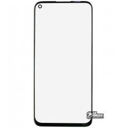 Скло дисплея Huawei P40 Lite, чорний колір