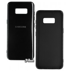 Чохол для Samsung G950F Galaxy S8, TPU, пластик, чорний