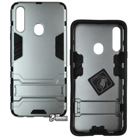 Чехол для Samsung A207 Galaxy A20s (2019), Armor Case, серый