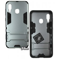 Чехол для Samsung A305, A205 Galaxy A30, A20 (2019), Armor Case, серый