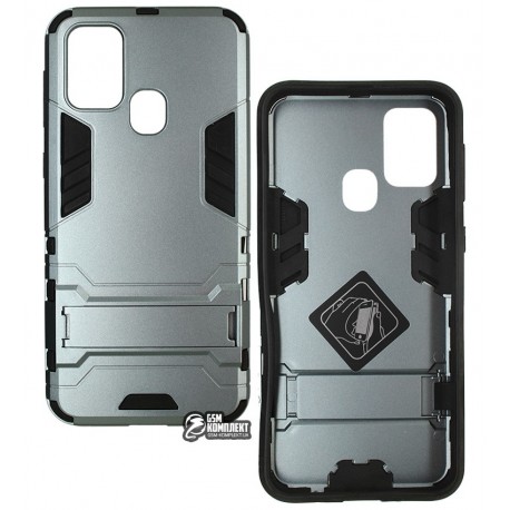 Чехол для Samsung M315 Galaxy M31 (2020), Armor Case, серый