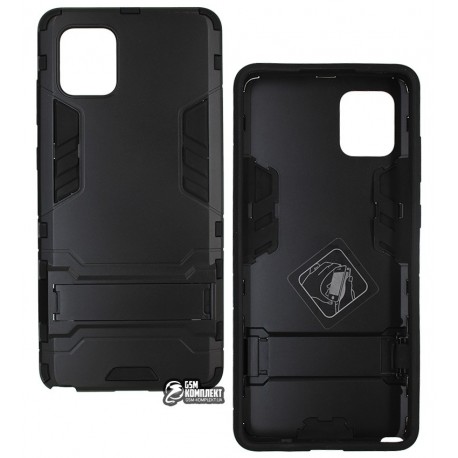 Чехол для Samsung Note 10 Lite, Armor Case, черный Чехол для Samsung Note 10 Lite, Armor Case, черный