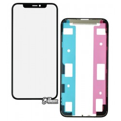 Стекло дисплея iPhone 11 Pro, с рамкой, с OCA-пленкой, черное Стекло дисплея iPhone 11 Pro, с рамкой, с OCA-пленкой, черное