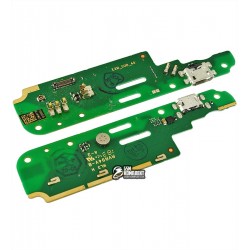Шлейф для Nokia 2.1 (2018) на системный разъем/микрофон Шлейф для Nokia 2.1 (2018) на системный разъем/микрофон