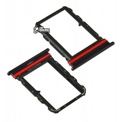Тримач SIM-карти Xiaomi Mi Note 10, Mi Note 10 Pro, чорний
