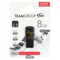 Флешка 8 Gb Team C171 Black (TC1718GB01)