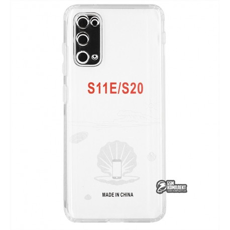 Чехол для Samsung G980 S20/ S11E, KST, силикон, прозрачный Чехол для Samsung G980 S20/ S11E, KST, силикон, прозрачный