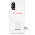 Чехол для Samsung G980 S20/ S11E, KST, силикон, прозрачный