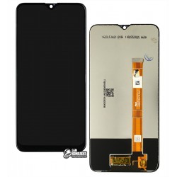 Дисплей Oppo A12, с сенсорным экраном (дисплейный модуль), черный
