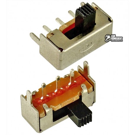 Переключатель ползунковый SK12F14, боковой