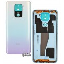 Задняя панель корпуса Xiaomi Redmi Note 9, белая, M2003J15SC, M2003J15SG, M2003J15SS