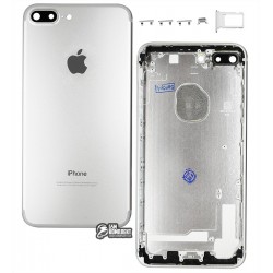 Корпус для Apple iPhone 7 Plus, серебристый