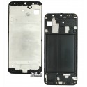 Рамка крепления дисплея Samsung A305F/DS Galaxy A30, черная