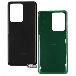Задня панель корпусу Samsung G988 Galaxy S20 Ultra, чорний колір, cosmic black